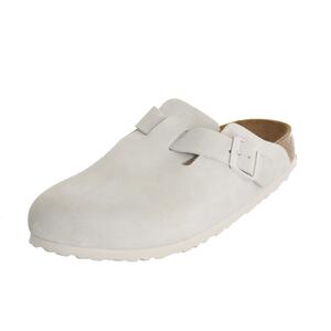 BOSTON SUEDE BIRKENSTOCK BIANCO 1024740